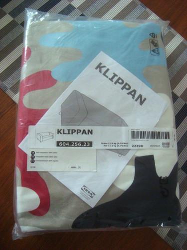Ikea klippan loveseat cover - loveseat,