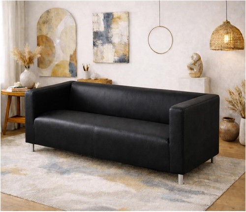 The beige klippan loveseat - beige,
