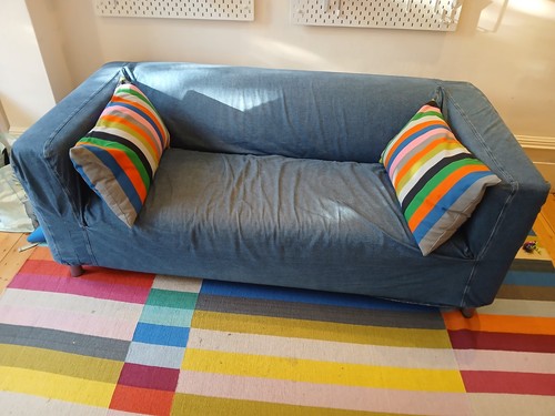 Ikea klippan blue denim - klippan,