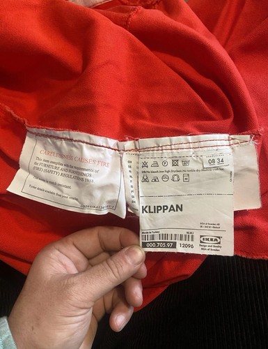 Used ikea klippan cover - cover, for
